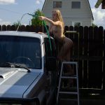 leona nude im car washer stunning18 0102