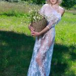 amalia nymph nude meadow flowers metart 0015