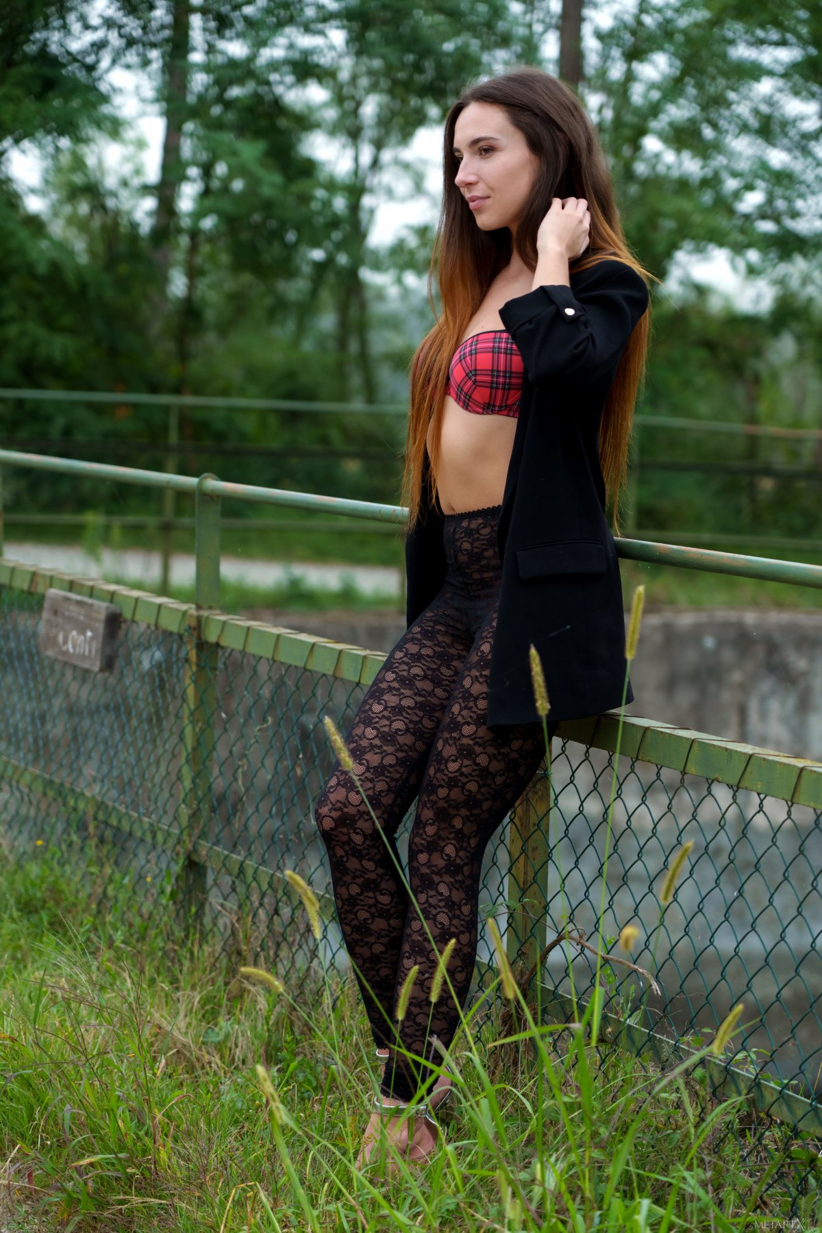 sakura hell stockings on the wood 1 metartx 0002