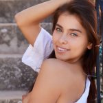 foxy alissa crisp white shirt metart 0027