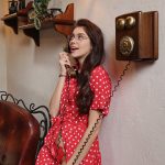 foxy alissa polka dot dress metart 6