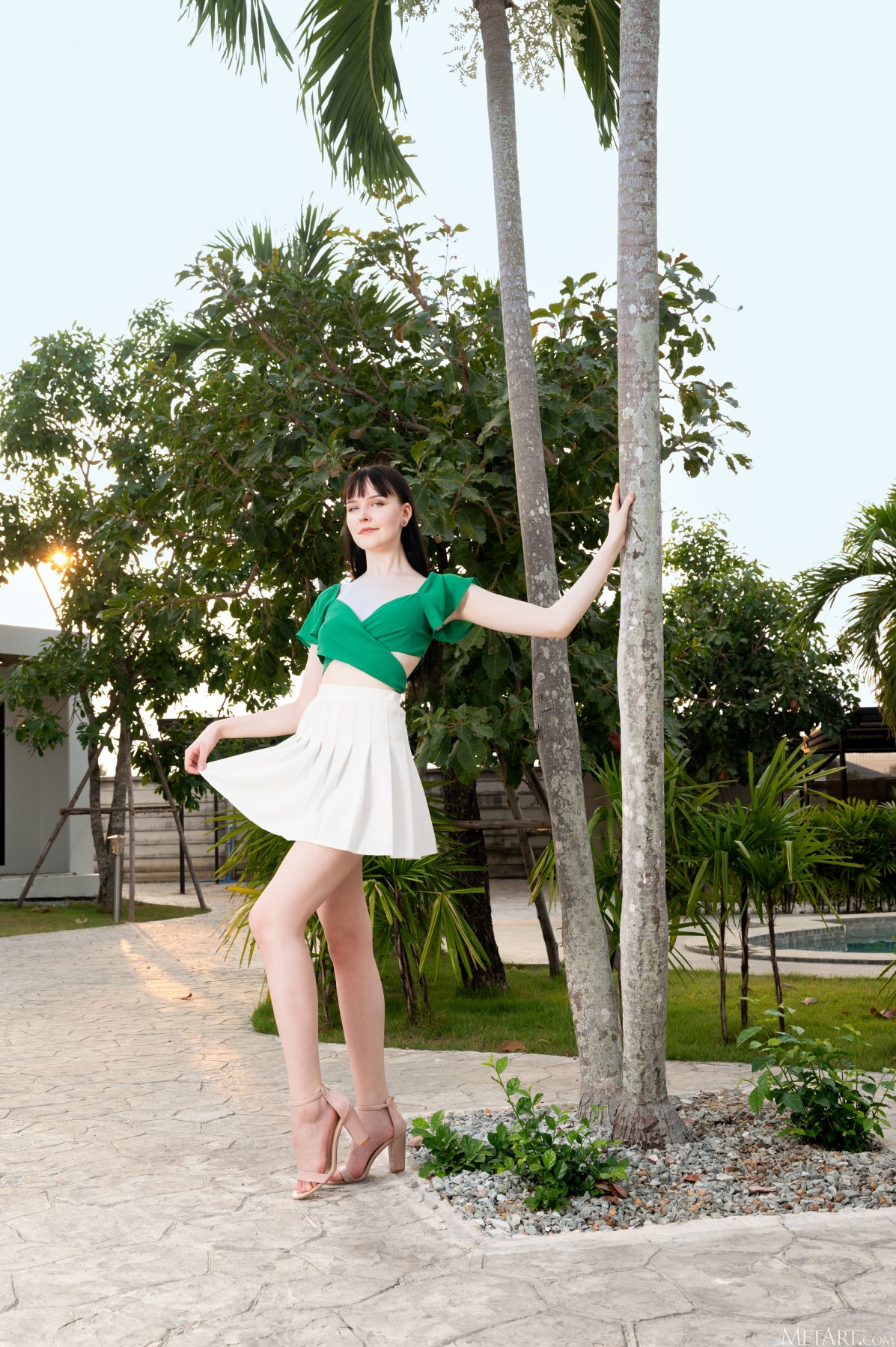 amelia riven girl in green metart 0004